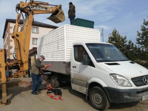 Доставка септика Топас 75 на объект
